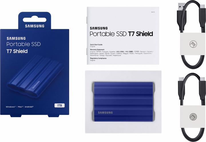 Actual product image Samsung T7 Shield (1000 GB)