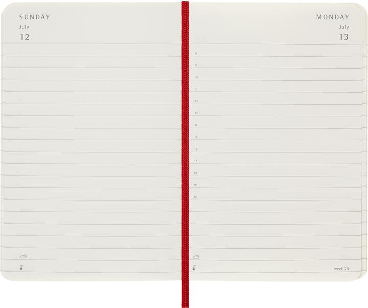 Immagine prodotto Moleskine TAKA 2026 PK SC Scha.Rot (9 x 14 cm, Inglese)