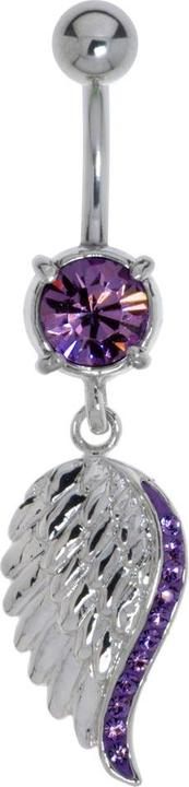 Image du produit Bijouteria Piercing nombril (Acier inoxydable, Laiton, Cristallin)