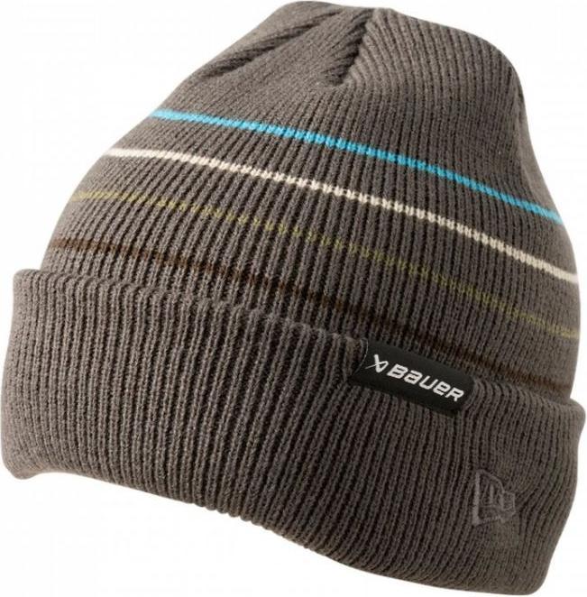 Bauer NE Gestreifte Toque Jr Wintermütze