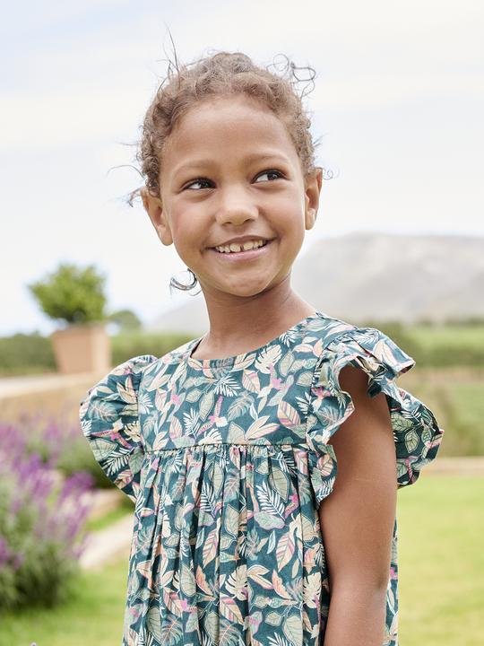 Image du produit Vertbaudet Robe d'été fille à manches courtes (146)