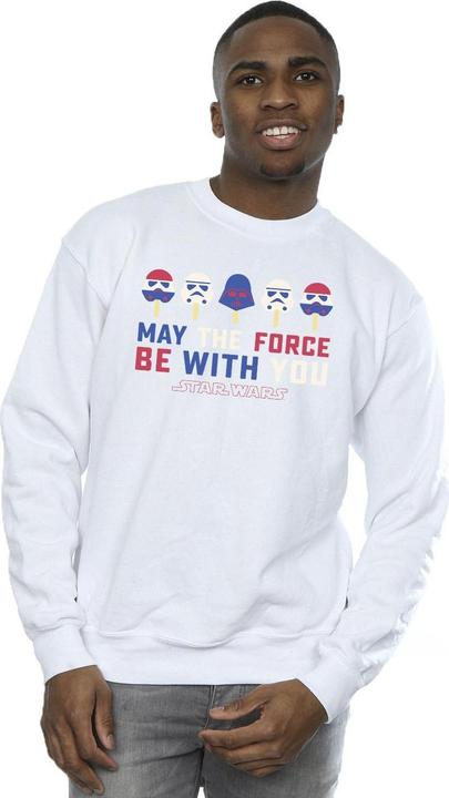 Immagine prodotto Star Wars May The Force Ice Pops Felpa Uomo (4XL)