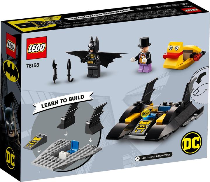 Produktbild LEGO Verfolgung des Pinguins – mit dem Batboat (76158, LEGO DC)