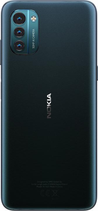 Actual product image Nokia G21 (128 GB, nordic blue, 6.52", Dual SIM, 50 Mpx, 4G)