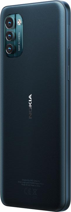 Actual product image Nokia G21 (128 GB, nordic blue, 6.52", Dual SIM, 50 Mpx, 4G)