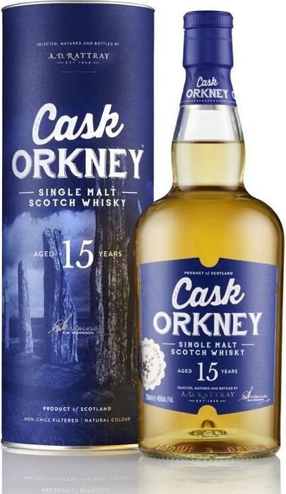 Actual product image A.D. Rattray Cask Orkney (Single Malt, 1 x 70 cl)