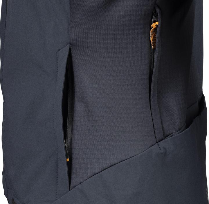 Actual product image 45NRTH Naughtvind softshell jacket men, black, S (S)