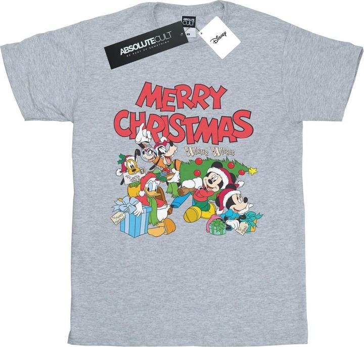 Disney Mickey And Friends Winter Wishes TShirt (3XL)