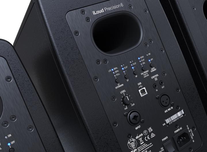 Produktbild IK Multimedia Studiomonitor iLoud Precision 6 – 150 W (Aktiv, 1 Stk., 1x 150 W)