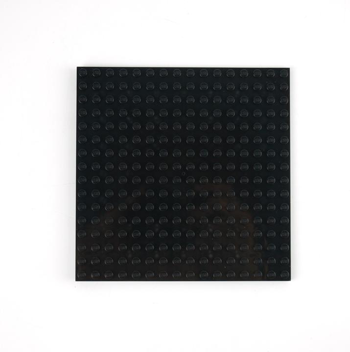 Actual product image LEGO 16x16 Plates Black Building Plates - Black Plate 91405 NEW! Lot 5x (91405, LEGO Classic)
