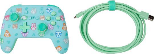 Productafbeelding PowerA Enhanced Wired Controller - Animal Crossing (Switch)