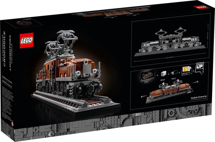 Image du produit LEGO La locomotive crocodile (10277, LEGO Icons)