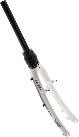 RST SUSPENSION FORK SINGLESHOCK M6T WHITE 26" 28.6X260X0 V/DISC ADJ.30MM