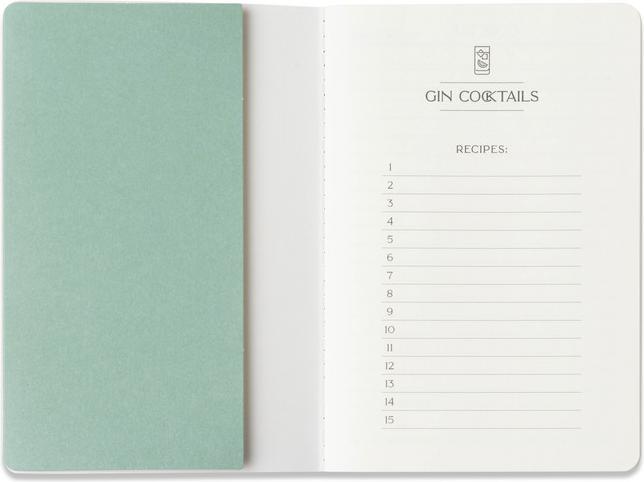 Actual product image Designworks Cocktail recipes (11 x 16 cm, Special ruling, Soft cover)