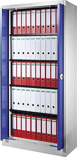 Actual product image Mauser Steel cabinet with swing in doors (95 x 42 x 195 cm)