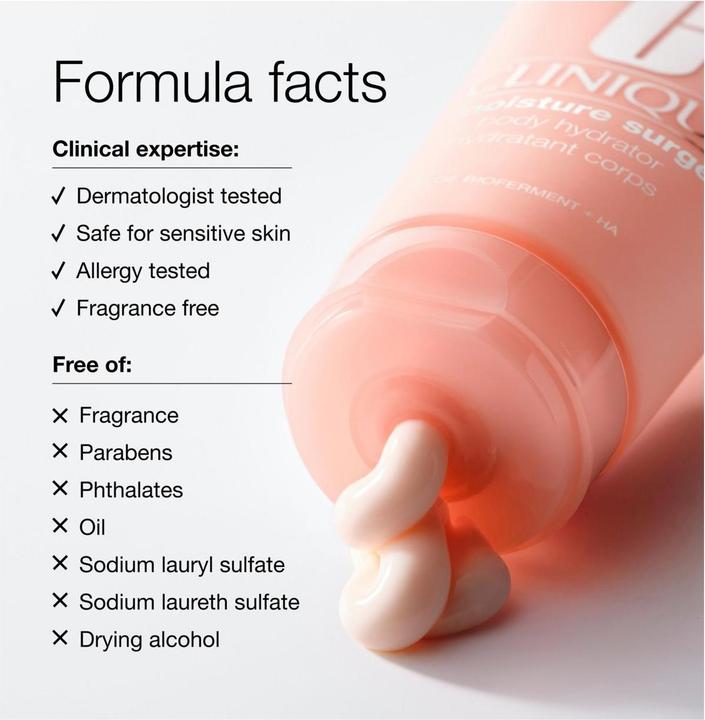 Produktbild Clinique Moisture Surge Body Hydrator with Aloe Bioferment and Hyaluronic Acid (Körperlotion, 200 ml)