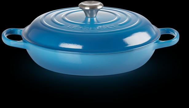 Produktbild Le Creuset Signature (30 cm, Bräter + Schmortopf, Gusseisen)
