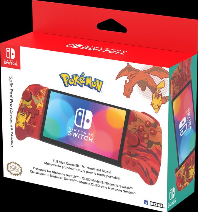 Immagine prodotto HORI Split Pad Pro - Pikachu + Glurak (Switch OLED, Switch)