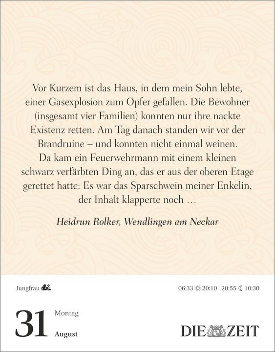 Produktbild Harenberg Was mein Leben reicher macht Tagesabreisskalender 2026 - Glücksmomente für jeden Tag (Deutsch)