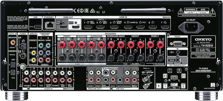 Image du produit Onkyo Tx-Rz810 (7.2 canaux, FM)