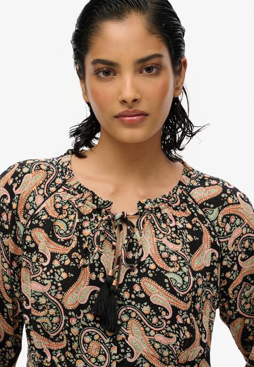 Actual product image Superdry Printed Ls Blouse (8)