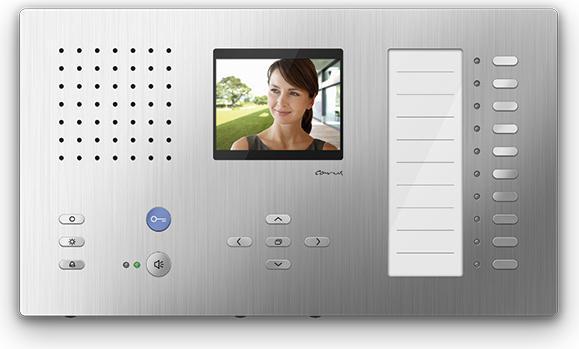 Produktbild TCS CAI2200-0150 Carus Adapto Video color Innenstation zum Freisprechen +10 Tast (WLAN)