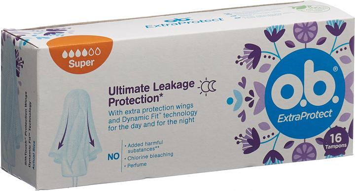 Actual product image o.b. Extra Protect (16 x, Large)