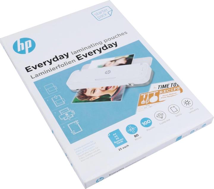HP Everyday StarterSet (Visitenkarte, A6, A4, A5, 100 Stück, 80 µm)