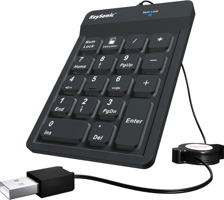 Immagine prodotto KeySonic Ack-118 (Tastierino numerico, Cablato)