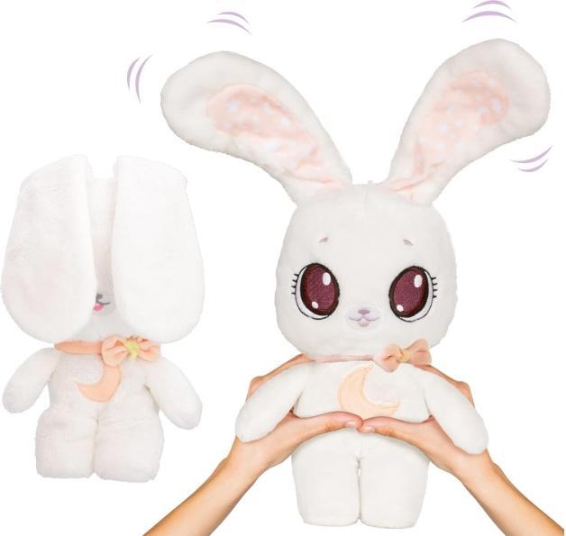 Actual product image Spectron Peekapets Bunny Plush Soft Toy - White (9.50 cm)