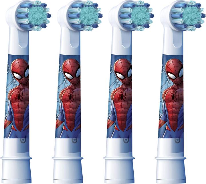 Actual product image Oral-B Attachment brushes Kids Spiderman 4 pcs. (4 x)
