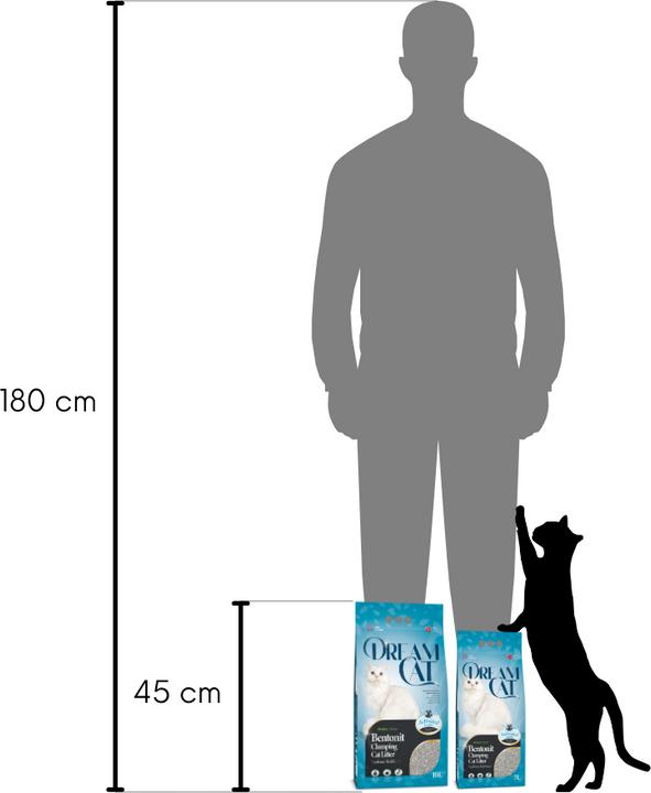 Actual product image Dream Cat Katzenstreu (Clumping, 8.50 kg)