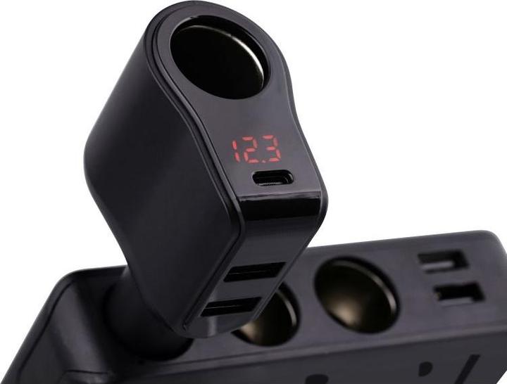 Produktbild T'nB TNB Ladegerät mit 2xUSB-A, USB-C und Zig.Plug