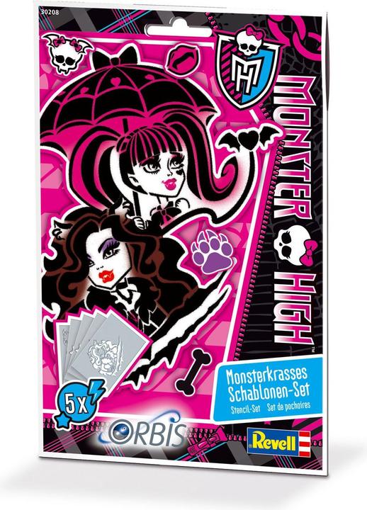 Immagine prodotto Revell Set stencil Monster High II