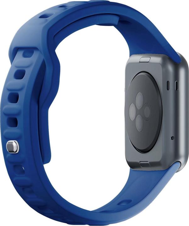Produktbild 3MK Silicone Watch Strap Niebieski/Blue dla Apple Watch 42/44/45/49mm (Silikon, Edelstahl)