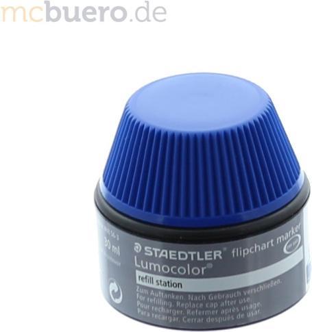 Produktbild Staedtler Lumocolor flipchart marker 488 56 Nachfüllstation für marker 356 und 356 B, Einzelprodukt, blau (Blau, 1 x)
