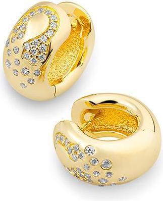 Breuning OHRSCHMUCK - BRILL. 0,48 Ct. G/if (750/18 K Gold)