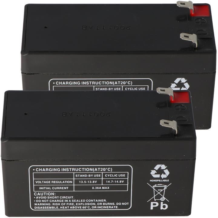 Actual product image AccuCell Akku passend für Stiegelmeyer Intensivbett Epostyle, Seta - BA20003-00, CB1663X (1 pcs., Device specific, 1200 mAh)