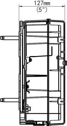 Actual product image Allnet ALL-CAM2498-LEP zbh. Junction Box