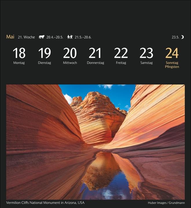 Immagine prodotto Harenberg Die Welt in Farben Postkartenkalender 2026 - Kalender mit 53 Postkarten (Copertina rigida, Tedesco)