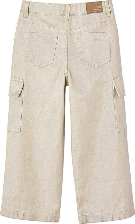 Immagine prodotto Vertbaudet Weite Mädchen Cargohose mit Glanzeffekt (98)