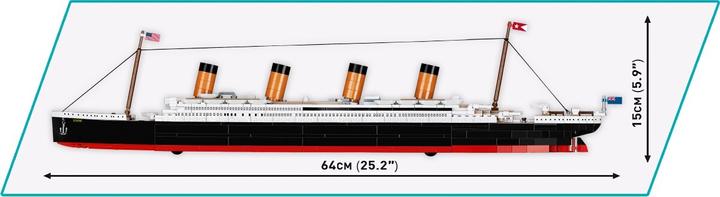 Actual product image Cobi R.M.S Titanic