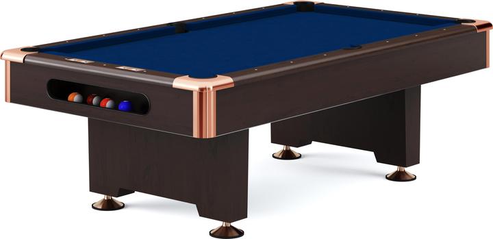 Produktbild Automaten Hoffmann Billardtisch Club Pro III Dekor Nussbaum (198 x 99 cm)