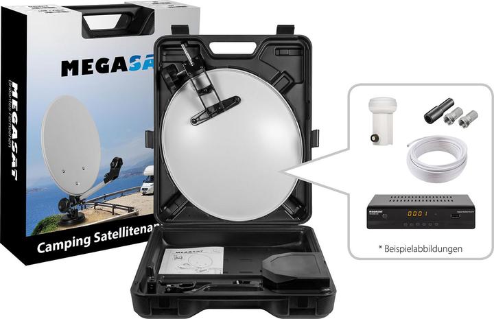 Actual product image Megasat Camping case HD6000 (Parabolic antenna, DVB-S / -S2)
