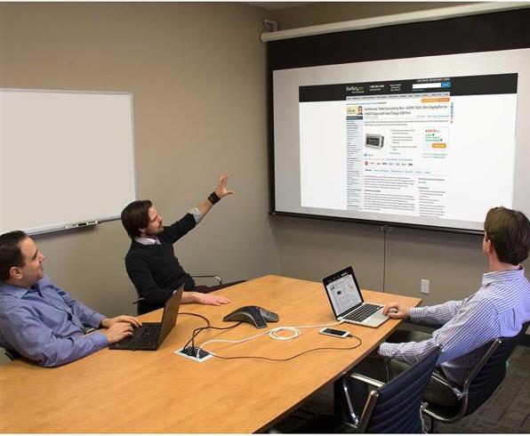 Actual product image StarTech Conference Table Connect Box (Analog -> Digital, Digital -> Digital)
