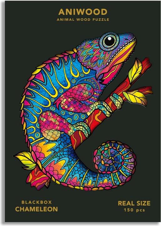 Produktbild Aniwood Puzzle Motiv Chamäleon (M) (150 Teile)