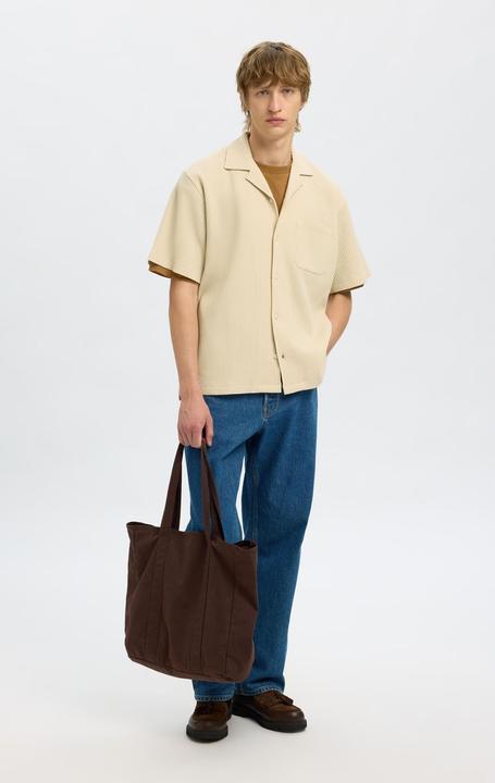 Produktbild Selected Homme Waffelstruktur Kurzarmhemd (XL)