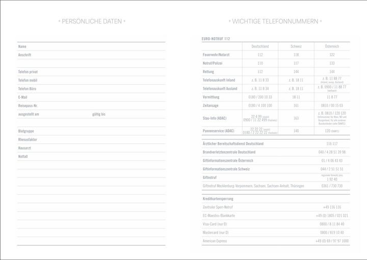 Valori nutrizionali e ingredienti Design Diary Abstract 2026 (A5, Tedesco)