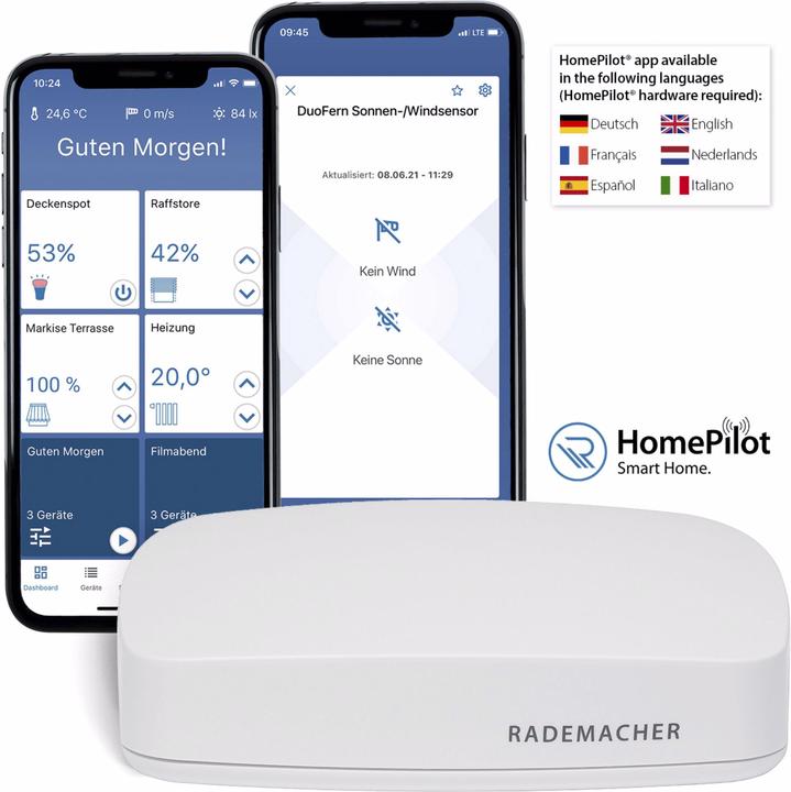 Produktbild Rademacher DuoFern Sonnen-/Windsensor 9499
