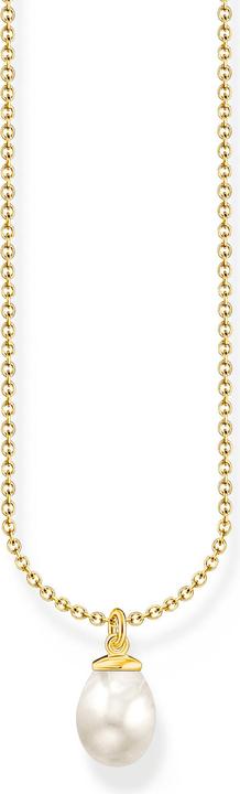 Produktbild Thomas Sabo Kette mit Perlen-Anhänger vergoldet (925er Silber, 38 - 45 cm)